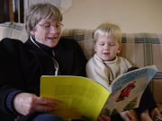 reading to a child